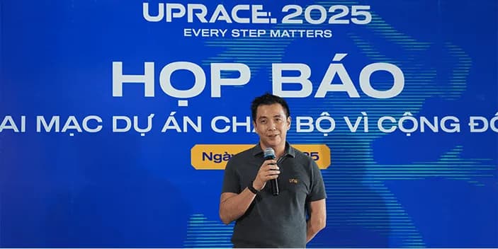 UpRace 2025 khởi động: Mỗi bước chạy thắp lên một hy vọng