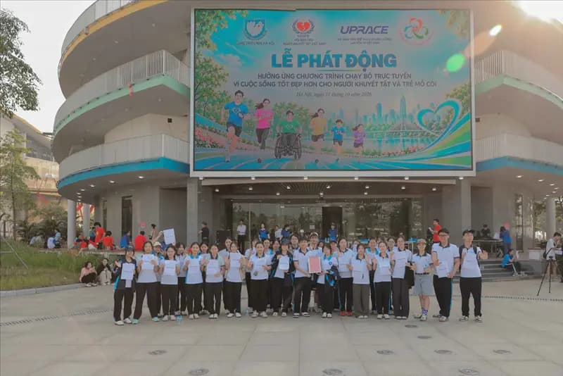 Hội Bảo trợ người khuyết tật Việt Nam phát động UpRace 2026, lan tỏa bước chân vì cộng đồng
